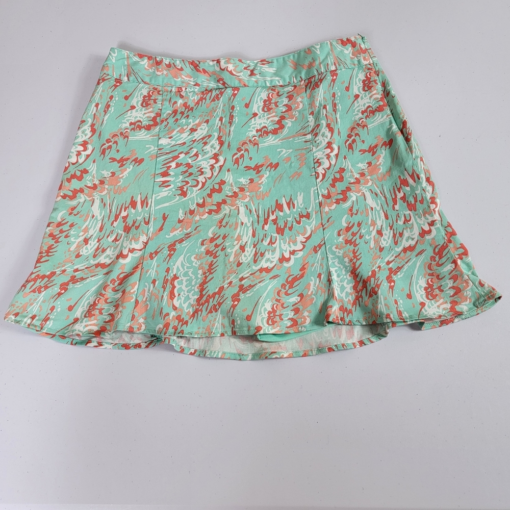 Lady Hagen Multi Color Golf Skirt/Skort Sz 6